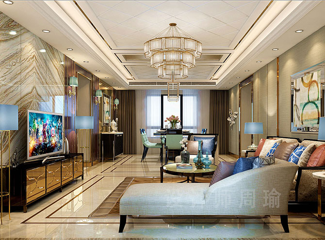 色小说av色色世纪江尚三室两厅168平装修设计效果欣赏